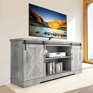 best barn door tv stand for 65"