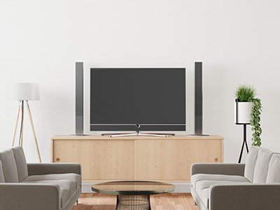 purchasing television stand for living room