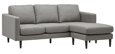 rivet revolve sectional couch