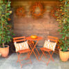 decorative patio chairs